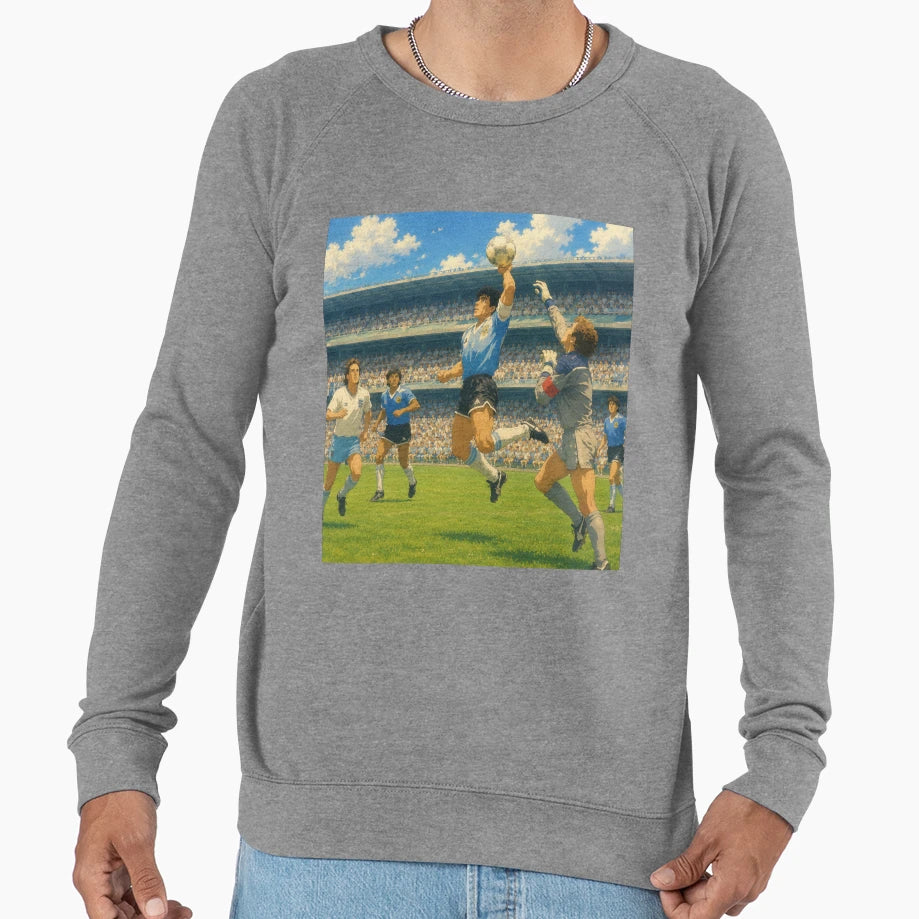 Hand Diego Sweatshirt - Unique Graphic for Adults - T-Shirt, Sweatshirt, Hoodie