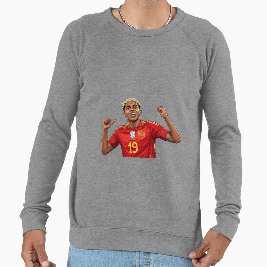 Lamine Yamal Sweatshirt - Novelty Apparel Men Women - T-Shirt, Sweatshirt, Hoodie