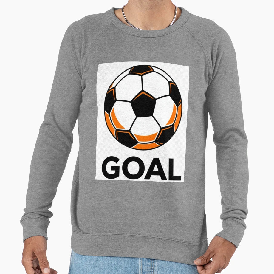 Soccer Ball Sweatshirt - Unique Graphic Unisex - T-Shirt, Sweatshirt, Hoodie