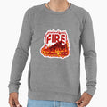 Fire Sneaker Blazing Street Energy Sweatshirt - Unique Graphic Unisex - T-Shirt, Sweatshirt, Hoodie