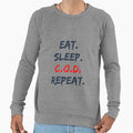 Eat Sleep Cod Repeat Sweatshirt - Streetwear Style Unisex - T-Shirt, Sweatshirt, Hoodie
