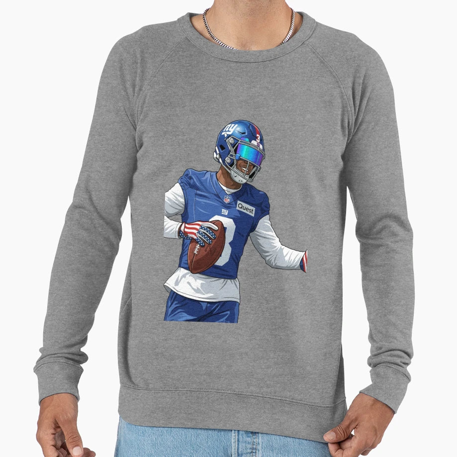 Elite Football Quarterback Sweatshirt - Trendy Graphic for Adults - T-Shirt, Sweatshirt, Hoodie