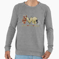 Peace Love 49Ers Football Team Sweatshirt - Trendy Graphic Unisex - T-Shirt, Sweatshirt, Hoodie