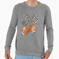 Football Checkered Coquette Game Sweatshirt - Streetwear Style for Adults - T-Shirt, Sweatshirt, Hoodie
