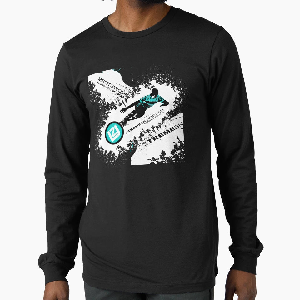 Extreme Snow T-Shirt - Aesthetic Graphic for Adults - T-Shirt, Sweatshirt, Hoodie