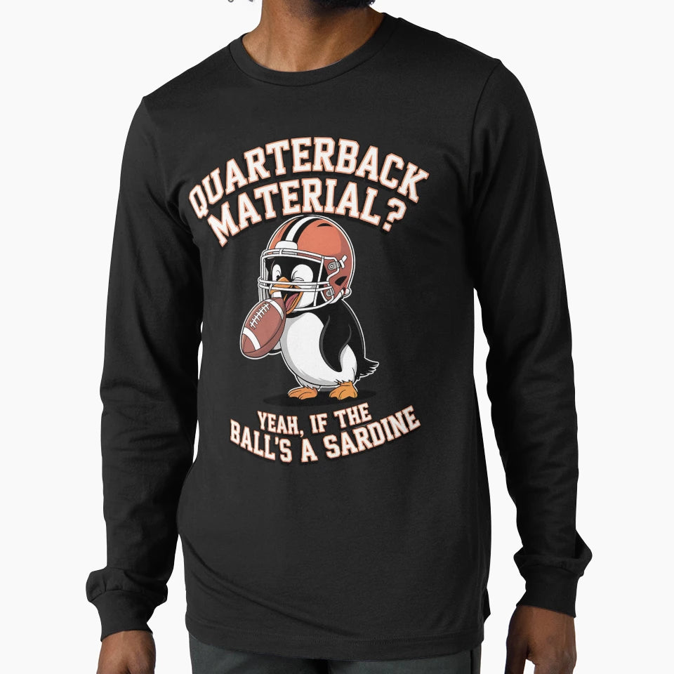 Rugby Penguin Love Penguins T-Shirt - Casual Everyday Wear for Adults - T-Shirt, Sweatshirt, Hoodie