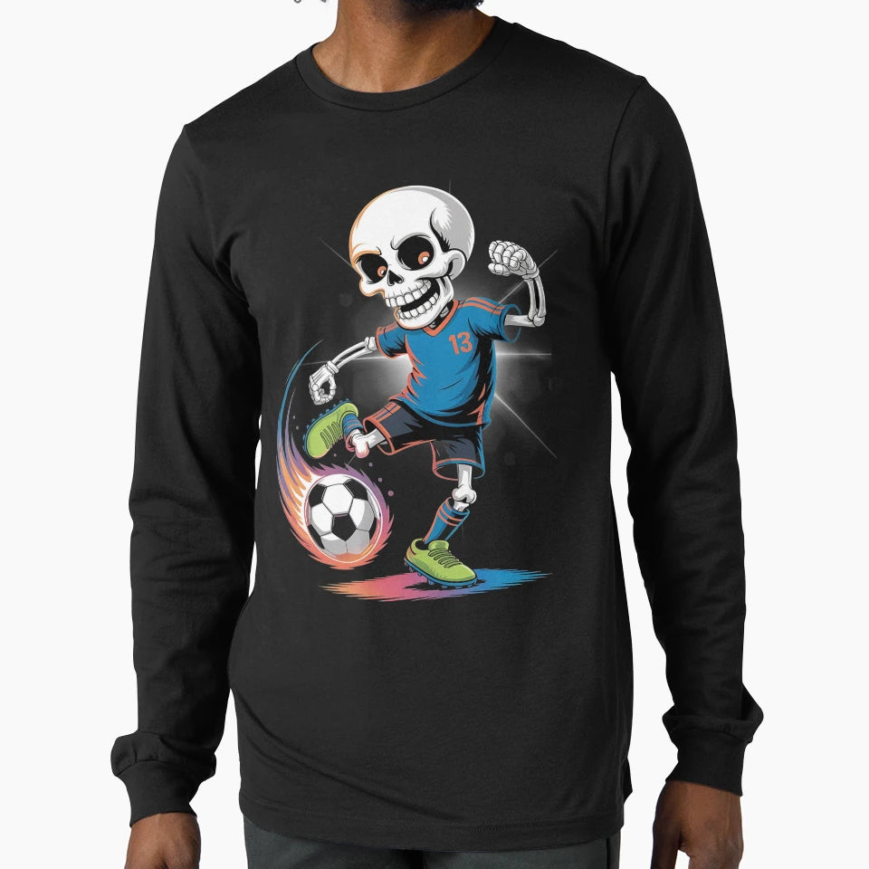 Soccer Skeleton Its Beautiful Soccer T-Shirt - Novelty Apparel for Adults - T-Shirt, Sweatshirt, Hoodie