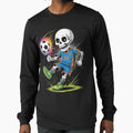 Soccer Skeleton Just Do Football Love T-Shirt - Streetwear Style Men Women - T-Shirt, Sweatshirt, Hoodie