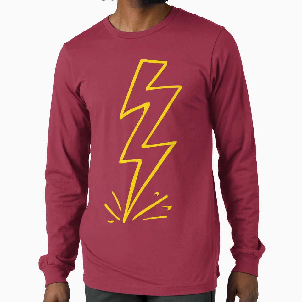 Flash Lightning Bolt T-Shirt - Unique Graphic for Adults - T-Shirt, Sweatshirt, Hoodie