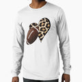 Football Love Leopard T-Shirt - Fun Novelty Design Unisex - T-Shirt, Sweatshirt, Hoodie