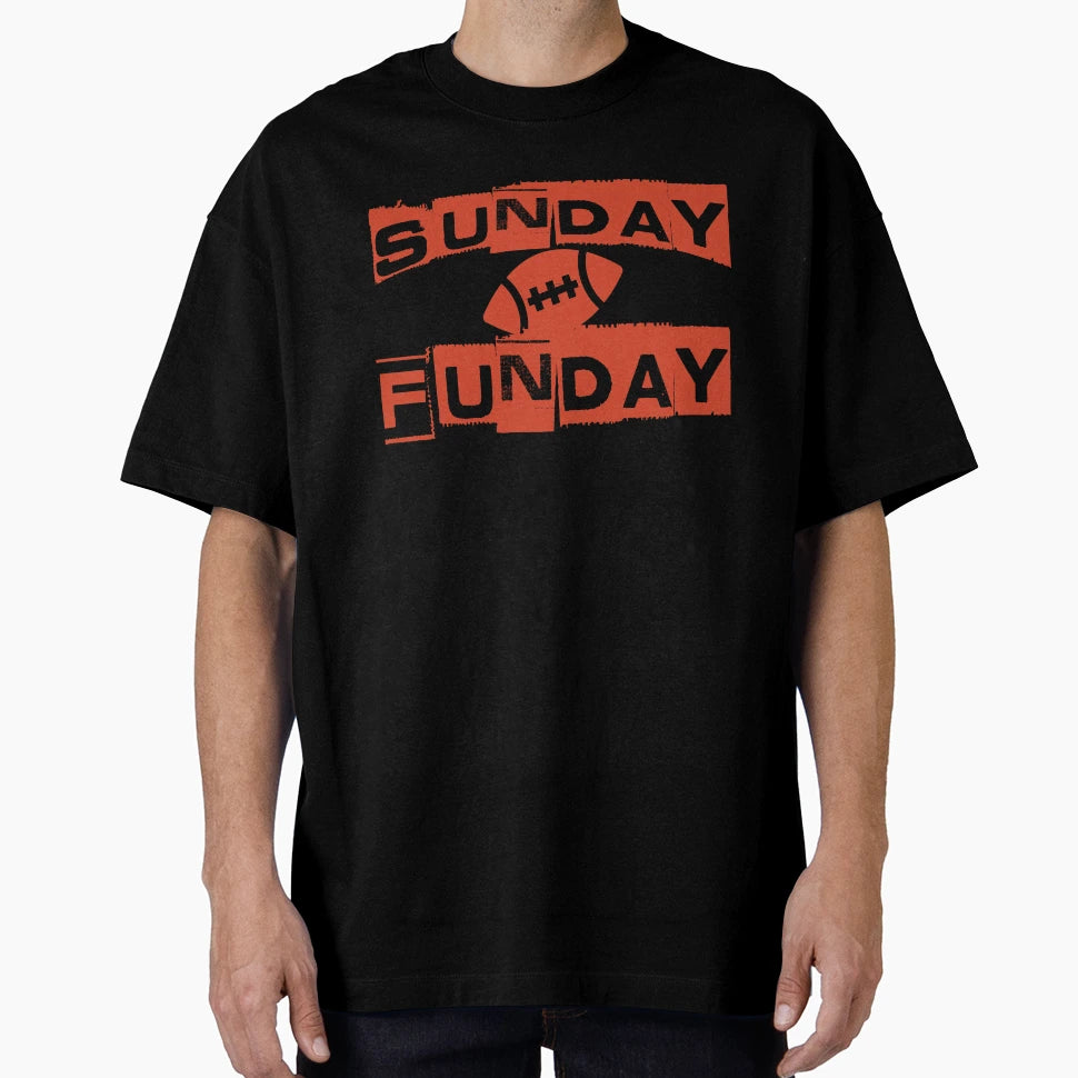 Sunday Funday Football 2024 T-Shirt - Fun Novelty Design Unisex - T-Shirt, Sweatshirt, Hoodie