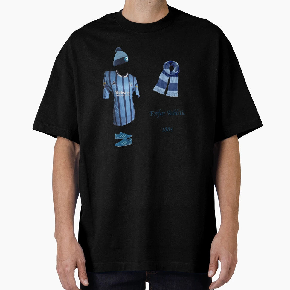 Forfar Fc T-Shirt - Graphic Print Unisex - T-Shirt, Sweatshirt, Hoodie