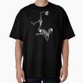 Skeleton Playing Soccer T-Shirt - Custom Art Print Unisex - T-Shirt, Sweatshirt, Hoodie
