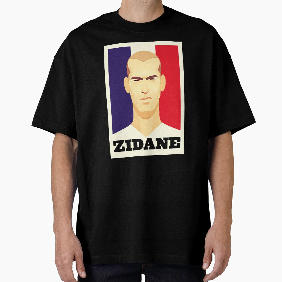 Zidane Art T-Shirt - Novelty Apparel for Adults - T-Shirt, Sweatshirt, Hoodie