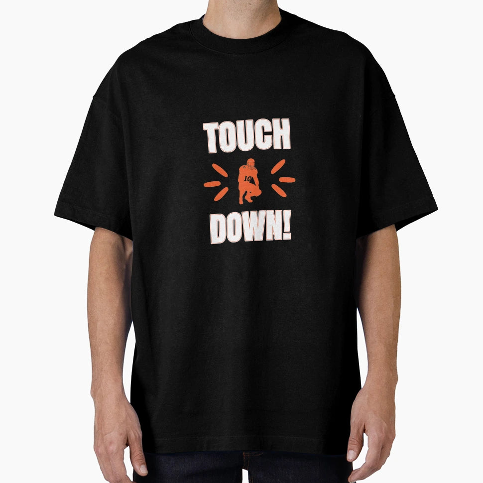 Amercian Football Touch Down T-Shirt - Custom Art Print for Adults - T-Shirt, Sweatshirt, Hoodie
