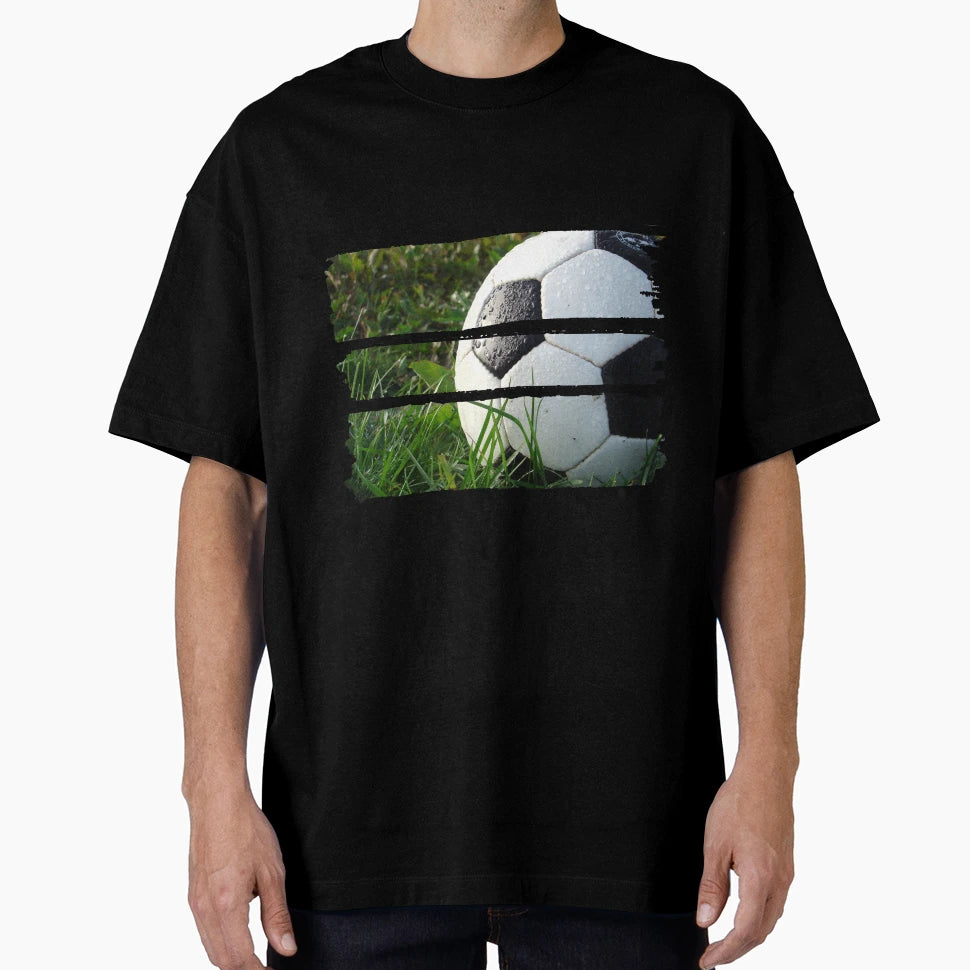 Soccer Ball Field T-Shirt - Graphic Print Unisex - T-Shirt, Sweatshirt, Hoodie