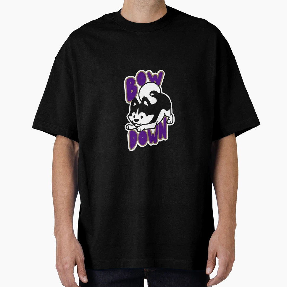 Bow Down T-Shirt - Minimalist Print Unisex - T-Shirt, Sweatshirt, Hoodie