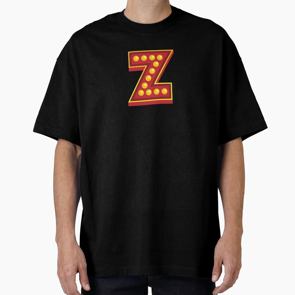 Letter Z Disco T-Shirt - Trendy Graphic Men Women - T-Shirt, Sweatshirt, Hoodie