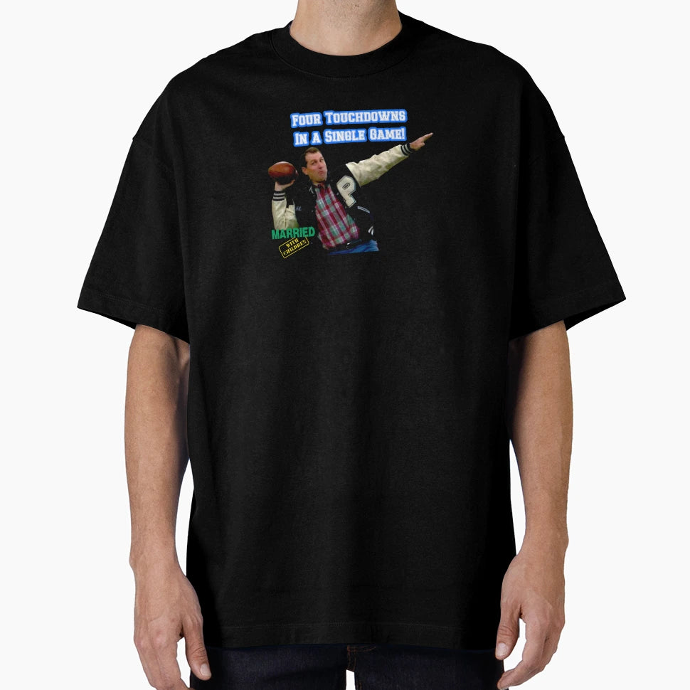 Four Touchdowns Single Game T-Shirt - Custom Art Print Men Women - T-Shirt, Sweatshirt, Hoodie