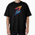 Bold Neon Lightning Bolt Z Logo Gamers T-Shirt - Custom Art Print Unisex - T-Shirt, Sweatshirt, Hoodie