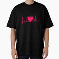Hearts Beat T-Shirt - Graphic Print for Adults - T-Shirt, Sweatshirt, Hoodie