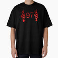 Liverpool 97 Hillsborough Flames T-Shirt - Graphic Print for Adults - T-Shirt, Sweatshirt, Hoodie