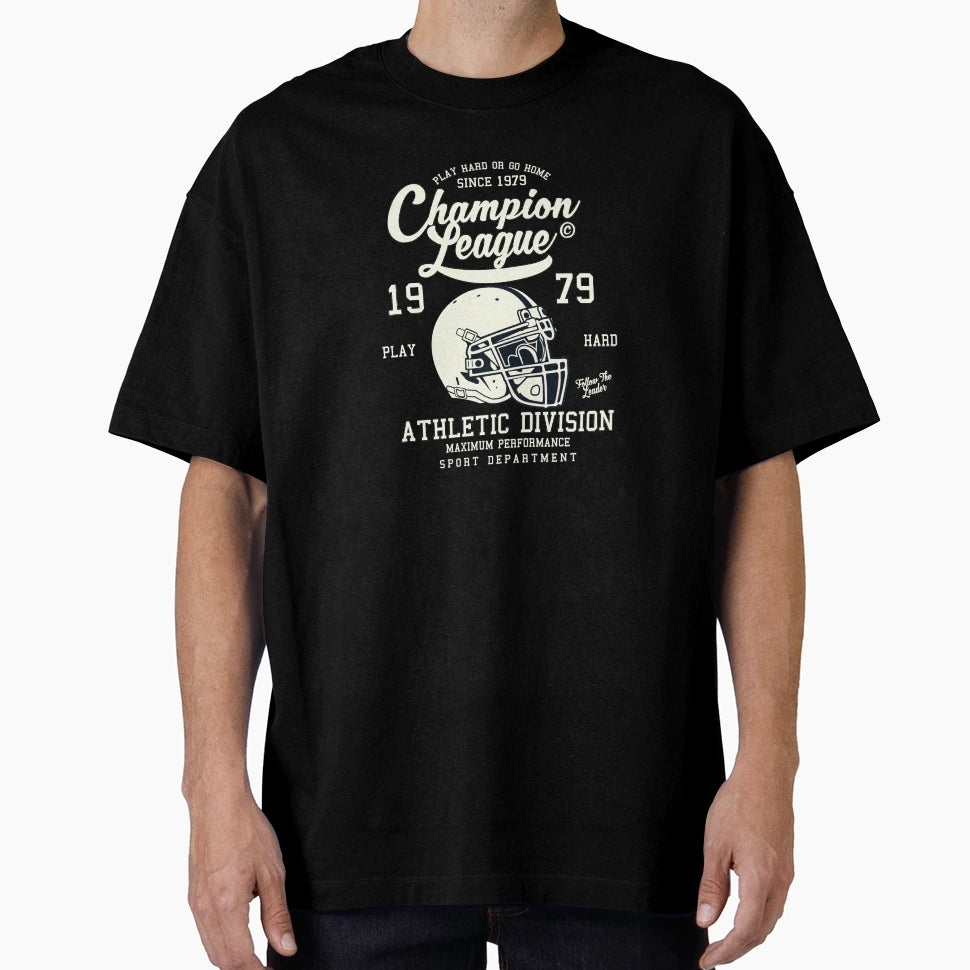 Champion League Football T-Shirt - Aesthetic Graphic for Adults - T-Shirt, Sweatshirt, Hoodie