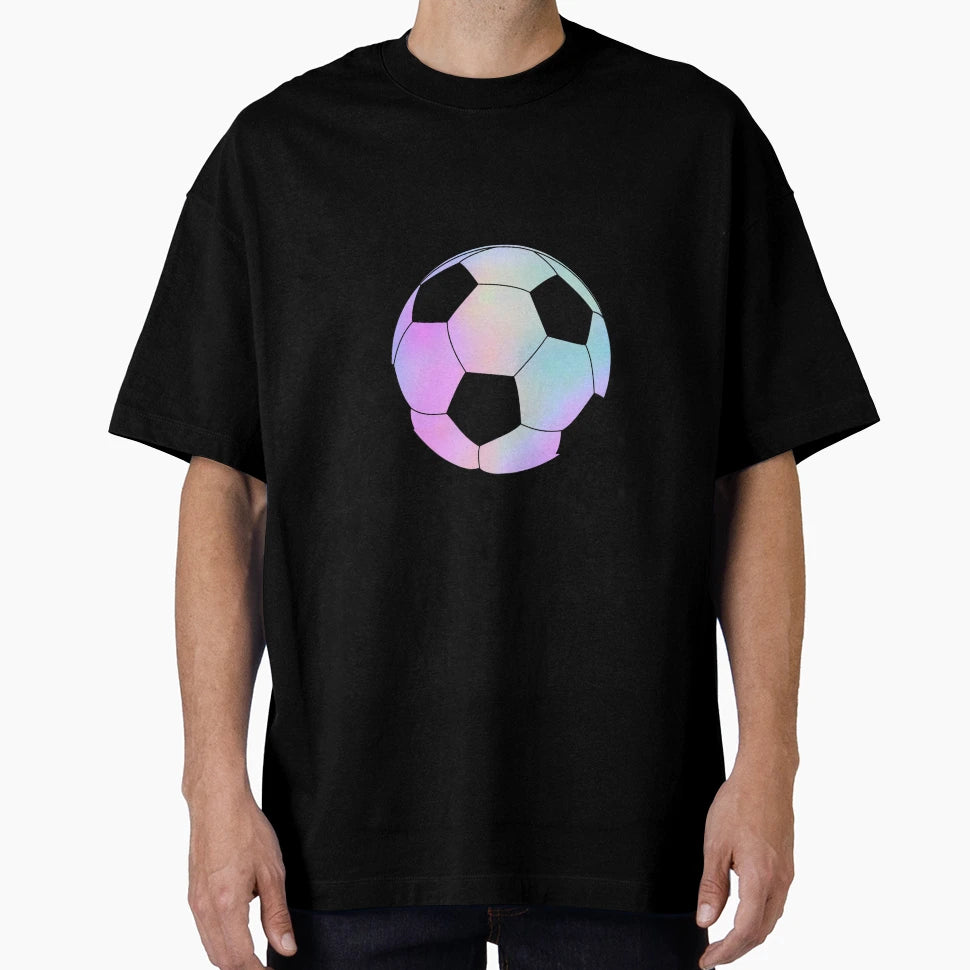 Rainbow Soccer Ball T-Shirt - Trendy Graphic Men Women - T-Shirt, Sweatshirt, Hoodie