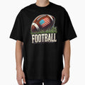Football Sports Usa Football Rugby T-Shirt - Fun Novelty Design for Adults - T-Shirt, Sweatshirt, Hoodie