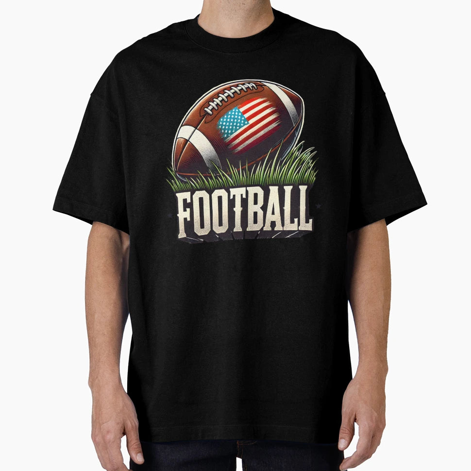 Football Sports Usa Football Rugby T-Shirt - Fun Novelty Design for Adults - T-Shirt, Sweatshirt, Hoodie