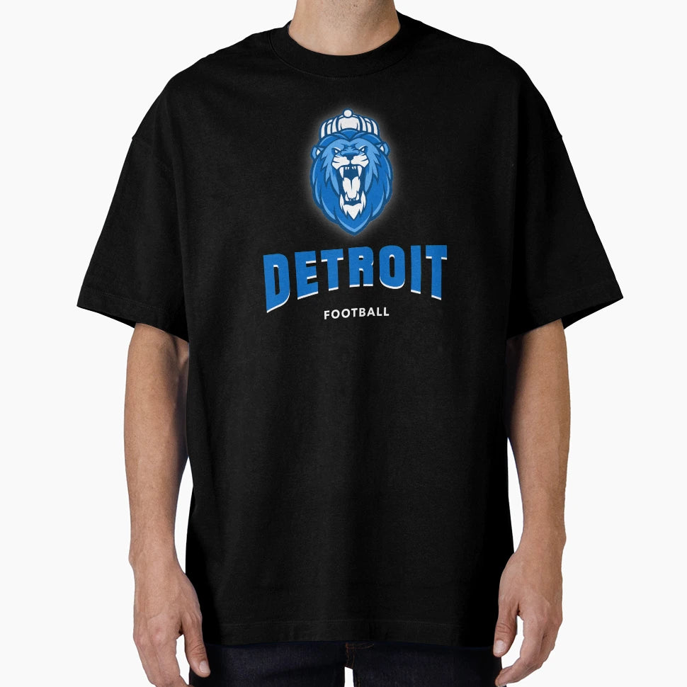 Detroit Lions Soccer T-Shirt - Unique Graphic Men Women - T-Shirt, Sweatshirt, Hoodie