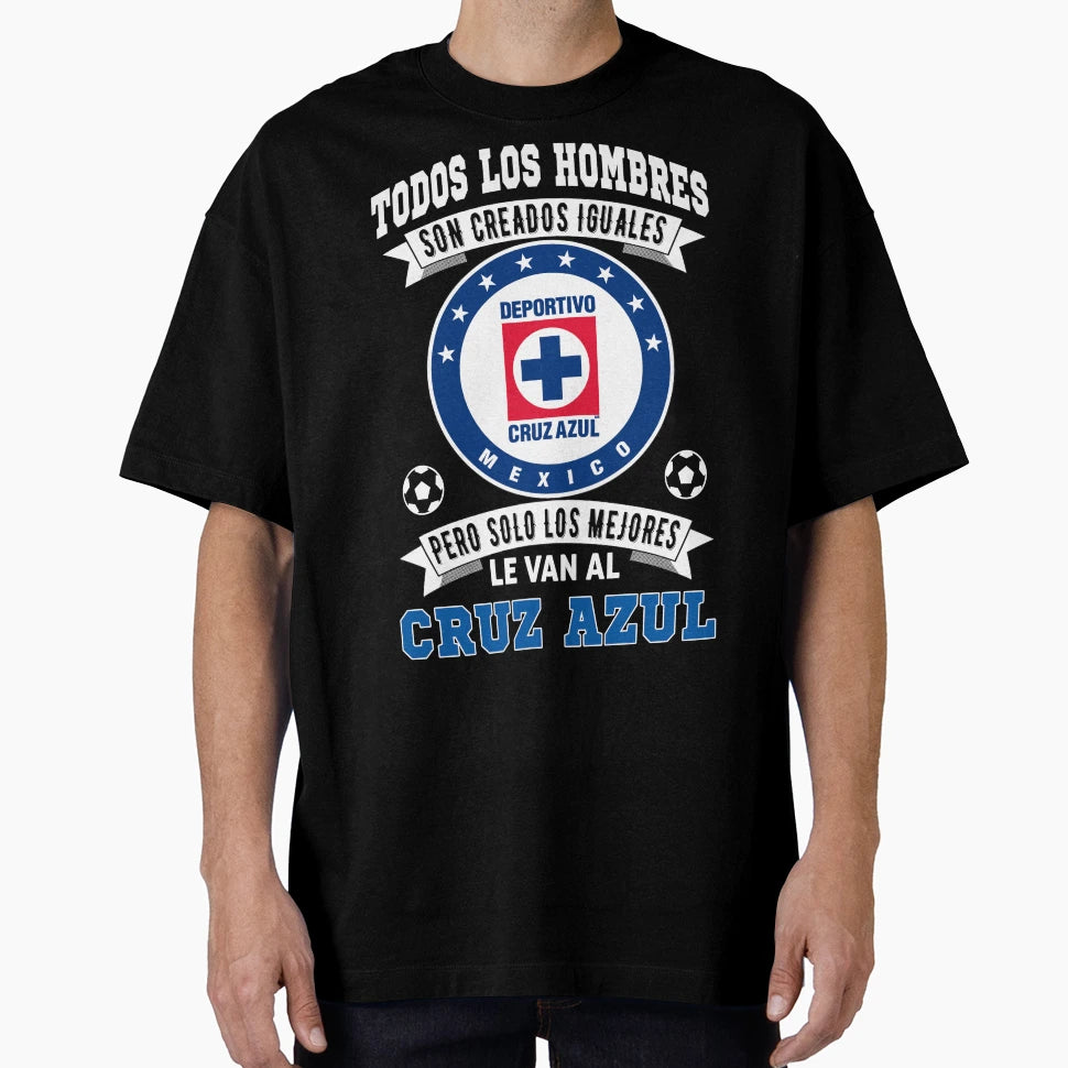 Playera Maquina Celeste De Cruz Azul T-Shirt - Custom Art Print Men Women - T-Shirt, Sweatshirt, Hoodie