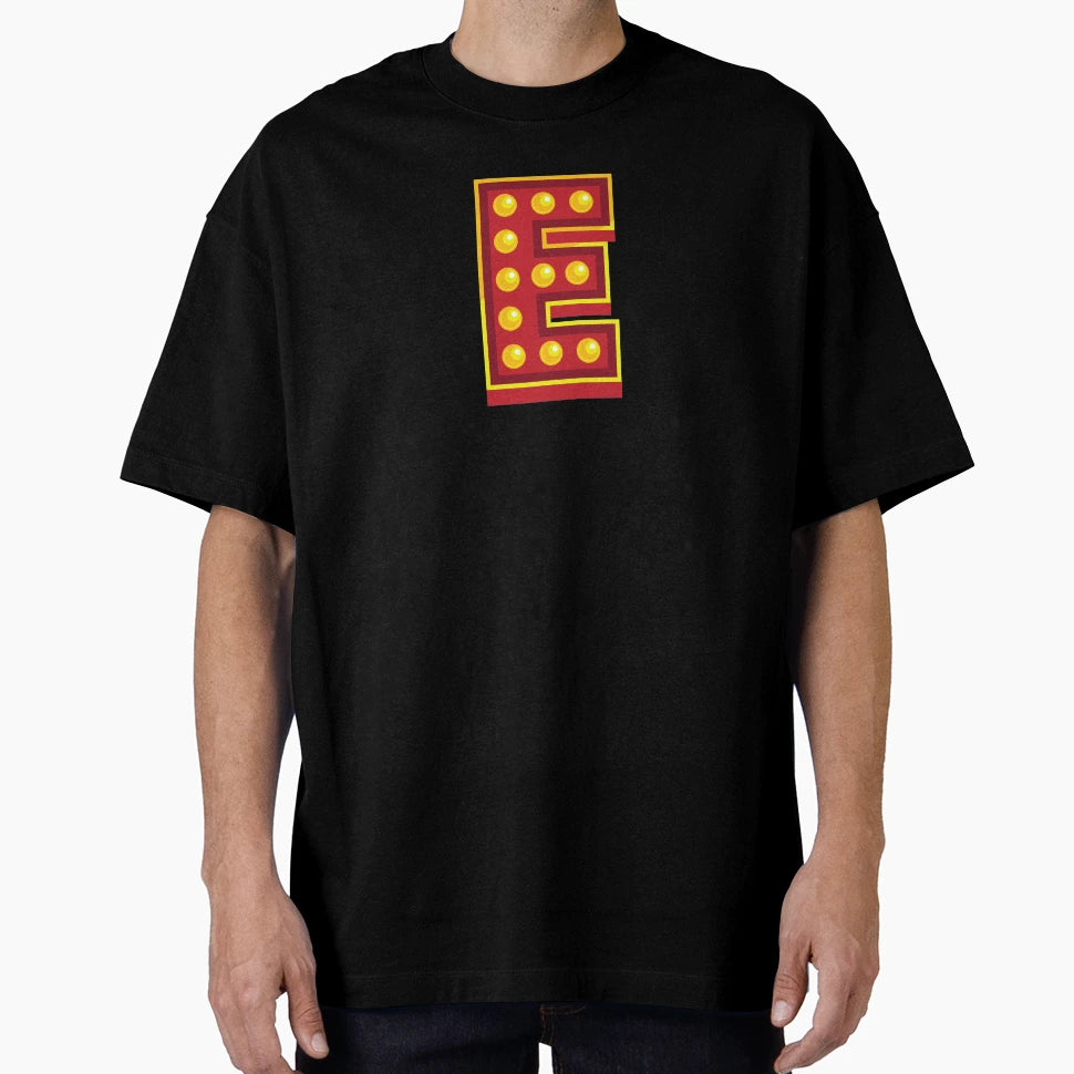 Letter E Disco T-Shirt - Casual Everyday Wear Unisex - T-Shirt, Sweatshirt, Hoodie
