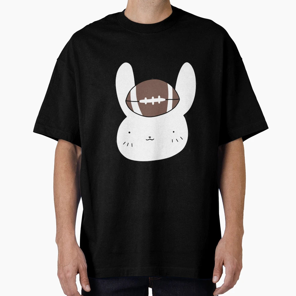 Football Bunny Face T-Shirt - Fun Novelty Design Men Women - T-Shirt, Sweatshirt, Hoodie