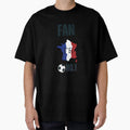 Supporter French National Football T-Shirt - Custom Art Print Men Women - T-Shirt, Sweatshirt, Hoodie