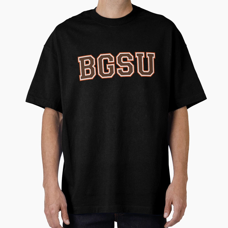 Bgsu Varsity Font T-Shirt - Casual Everyday Wear Unisex - T-Shirt, Sweatshirt, Hoodie