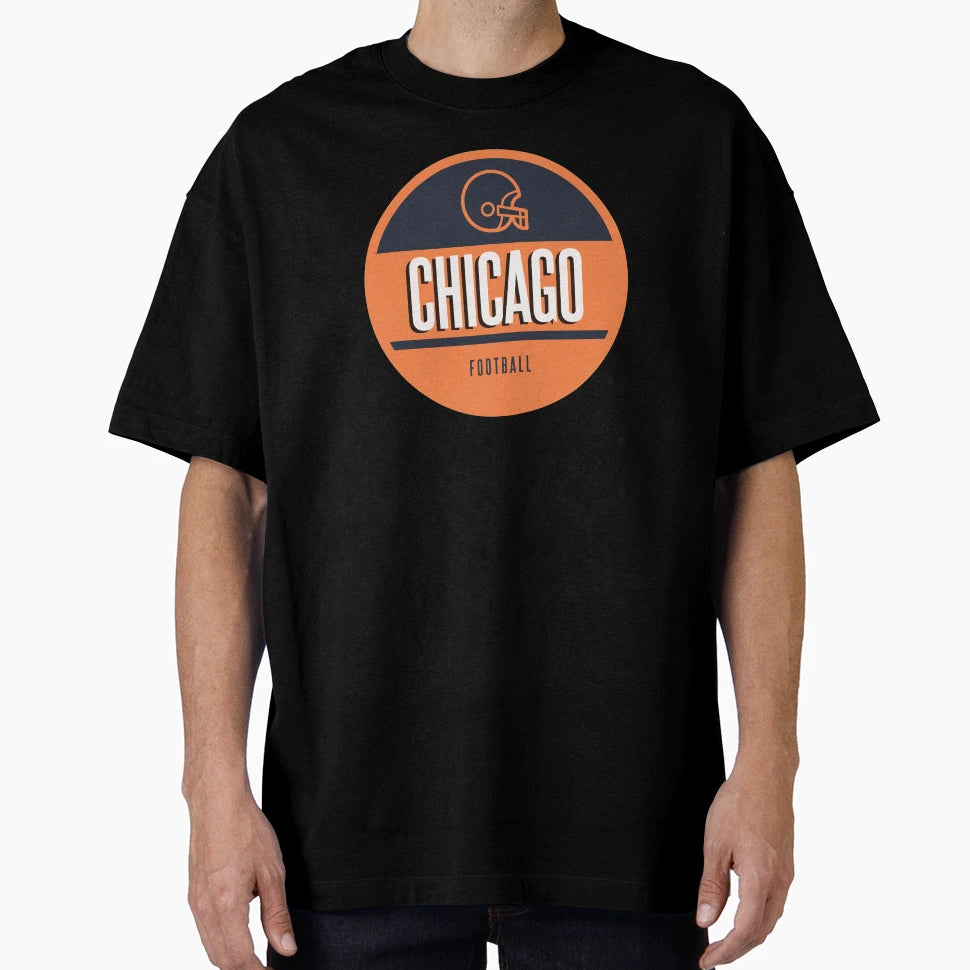 Chicago Football T-Shirt - Novelty Apparel for Adults - T-Shirt, Sweatshirt, Hoodie