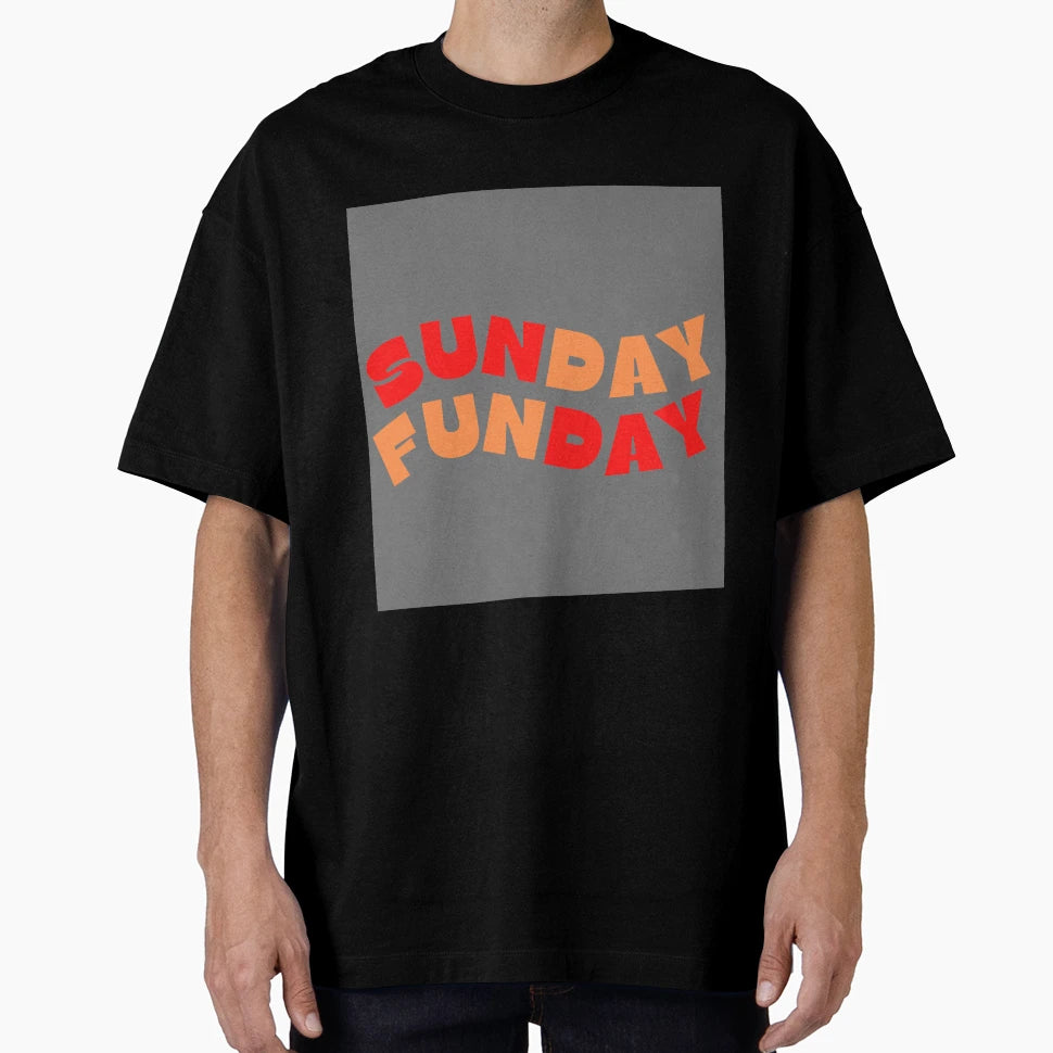Sunday Funday T-Shirt - Aesthetic Graphic for Adults - T-Shirt, Sweatshirt, Hoodie