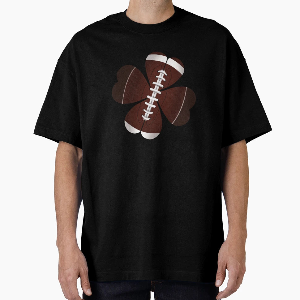 Clover Football T-Shirt - Unique Graphic Men Women - T-Shirt, Sweatshirt, Hoodie