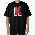 Letter K T-Shirt - Aesthetic Graphic for Adults - T-Shirt, Sweatshirt, Hoodie