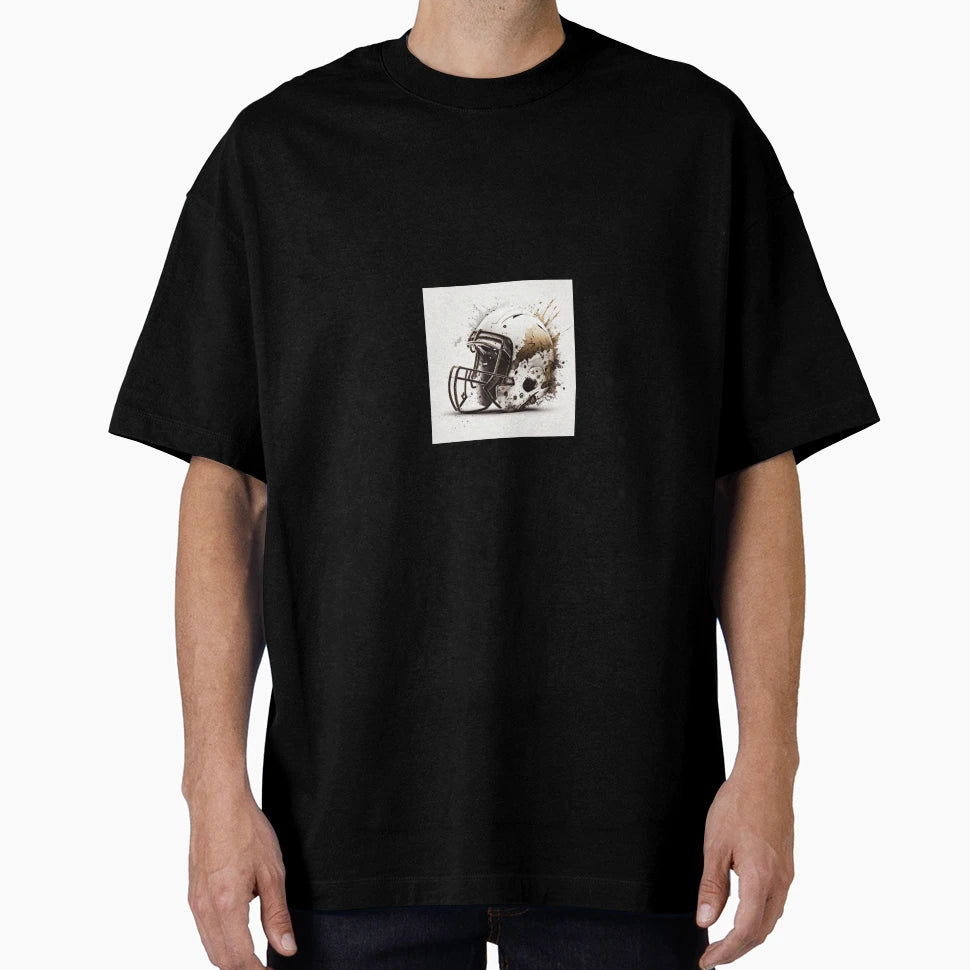 American Football Helmet T-Shirt - Trendy Graphic Unisex - T-Shirt, Sweatshirt, Hoodie
