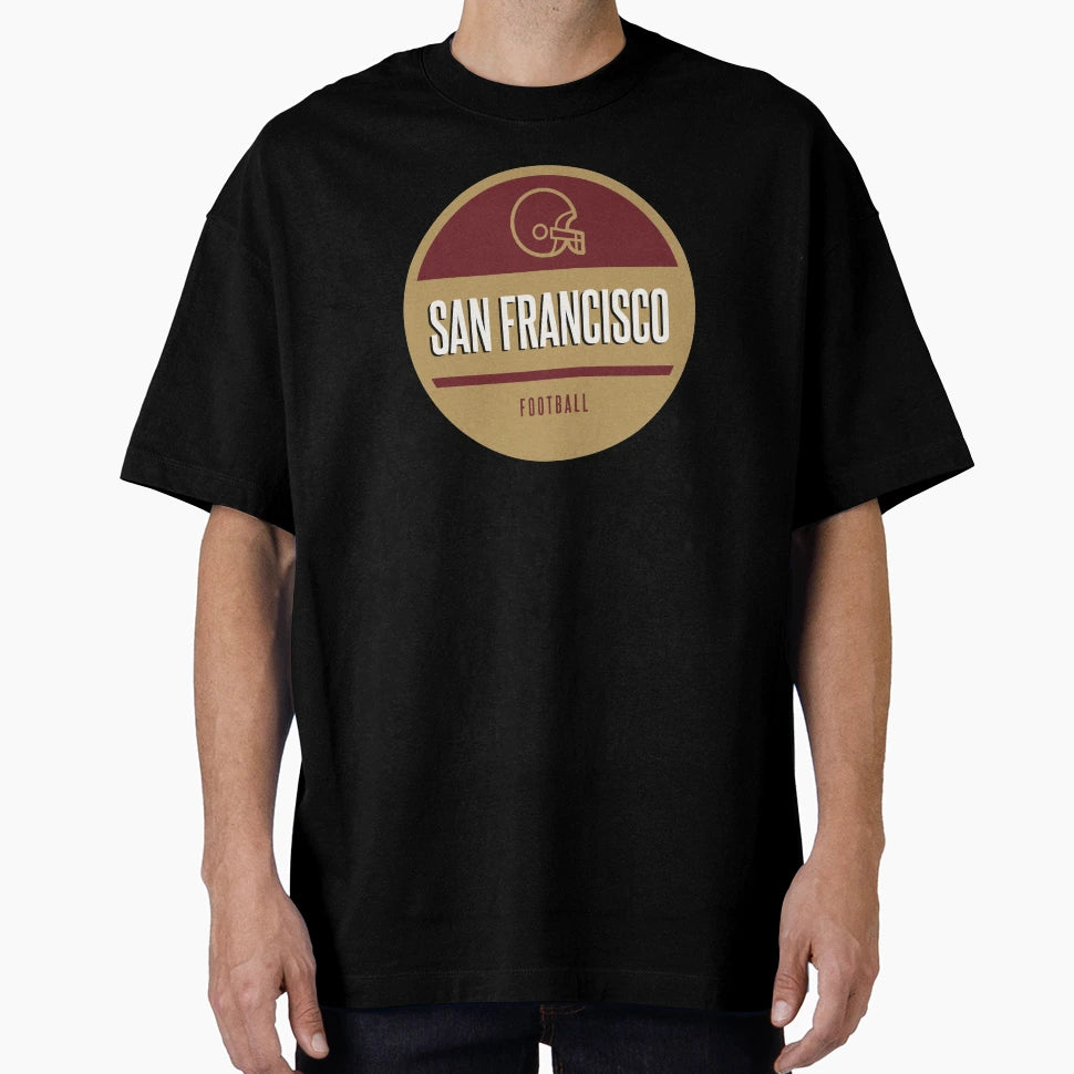 San Francisco Football T-Shirt - Fun Novelty Design Unisex - T-Shirt, Sweatshirt, Hoodie