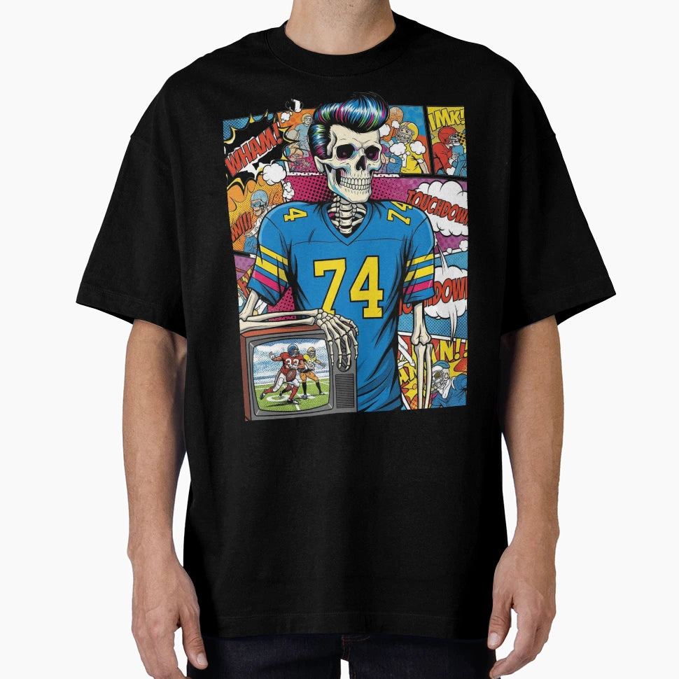 Dying To Watch Football T-Shirt - Streetwear Style for Adults - T-Shirt, Sweatshirt, Hoodie