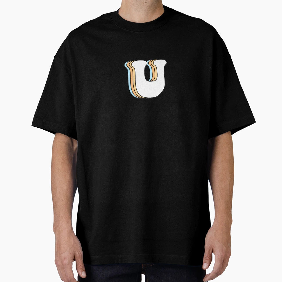 Letter U T-Shirt - Streetwear Style Men Women - T-Shirt, Sweatshirt, Hoodie