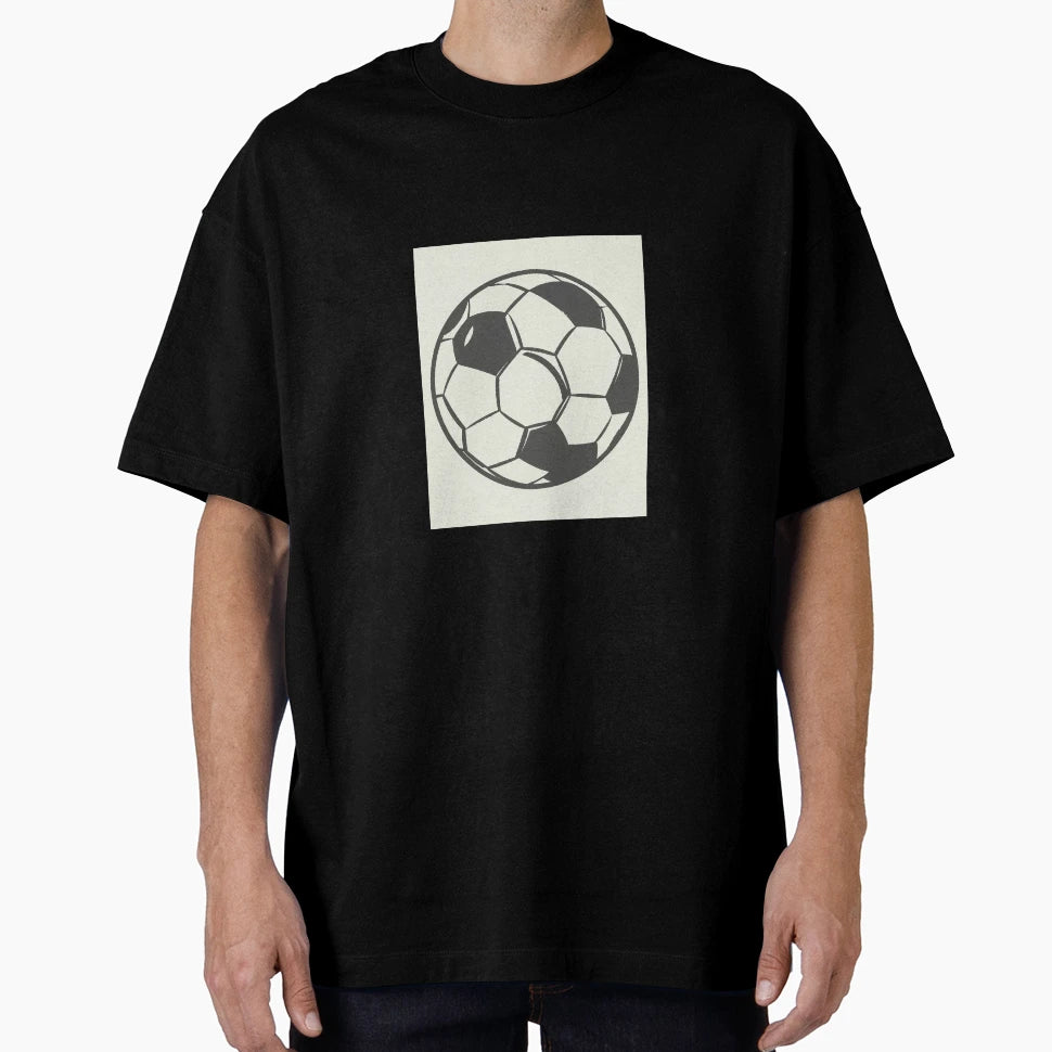 Soccer Ball Futbol Football T-Shirt - Graphic Print Men Women - T-Shirt, Sweatshirt, Hoodie