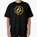 O Monogram Sunflower Wreath T-Shirt - Casual Everyday Wear Unisex - T-Shirt, Sweatshirt, Hoodie