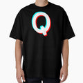 Letter Q Initial Monogram Tiktok T-Shirt - Aesthetic Graphic Unisex - T-Shirt, Sweatshirt, Hoodie