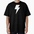 White Lightning Pattern T-Shirt - Aesthetic Graphic for Adults - T-Shirt, Sweatshirt, Hoodie