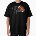 1St Year Down Football First Birthday T-Shirt - Streetwear Style Unisex - T-Shirt, Sweatshirt, Hoodie