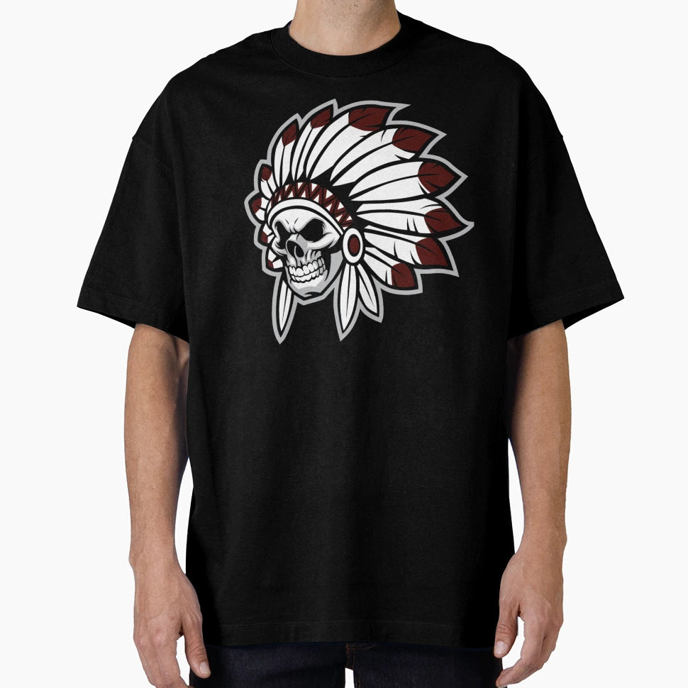 Warrior Skull T-Shirt - Minimalist Print Men Women - T-Shirt, Sweatshirt, Hoodie
